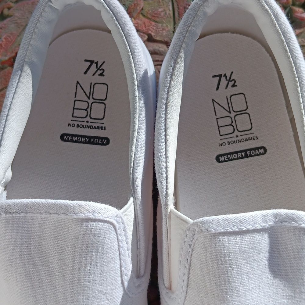 New No Boundaries Memory Foam Slip-Ons - image 3